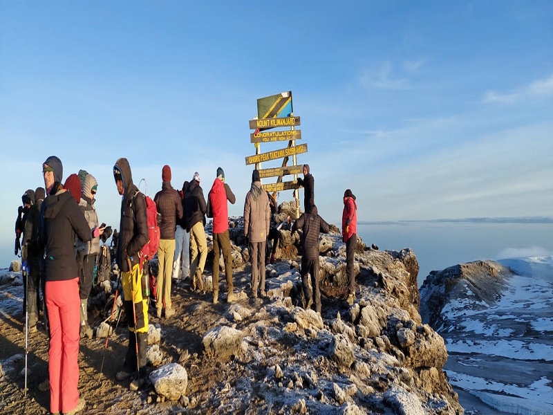 Marangu route 5 days itinerary Kilimanjaro hikes with best price