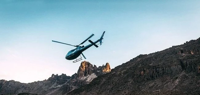 Helicopter Aerial Tours in Kenya